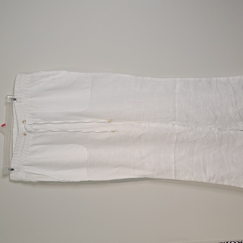 100 %Linen Ellen Tracy Pants